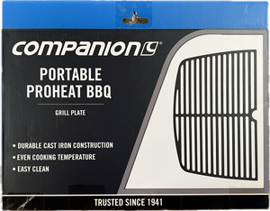 Companion Proheat BBQ Grill 1/2 Plate