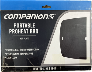 Companion Proheat BBQ Solid 1/2 Plate