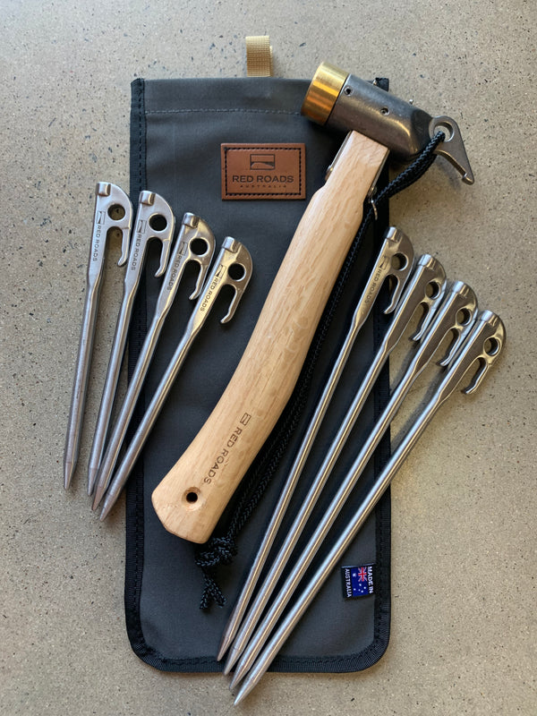 Red Roads Strike Hammer & Sabre S/Steel Peg Bundle Pack