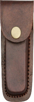 SICUT Leather Belt Pouch Suits 4" Folding Knives