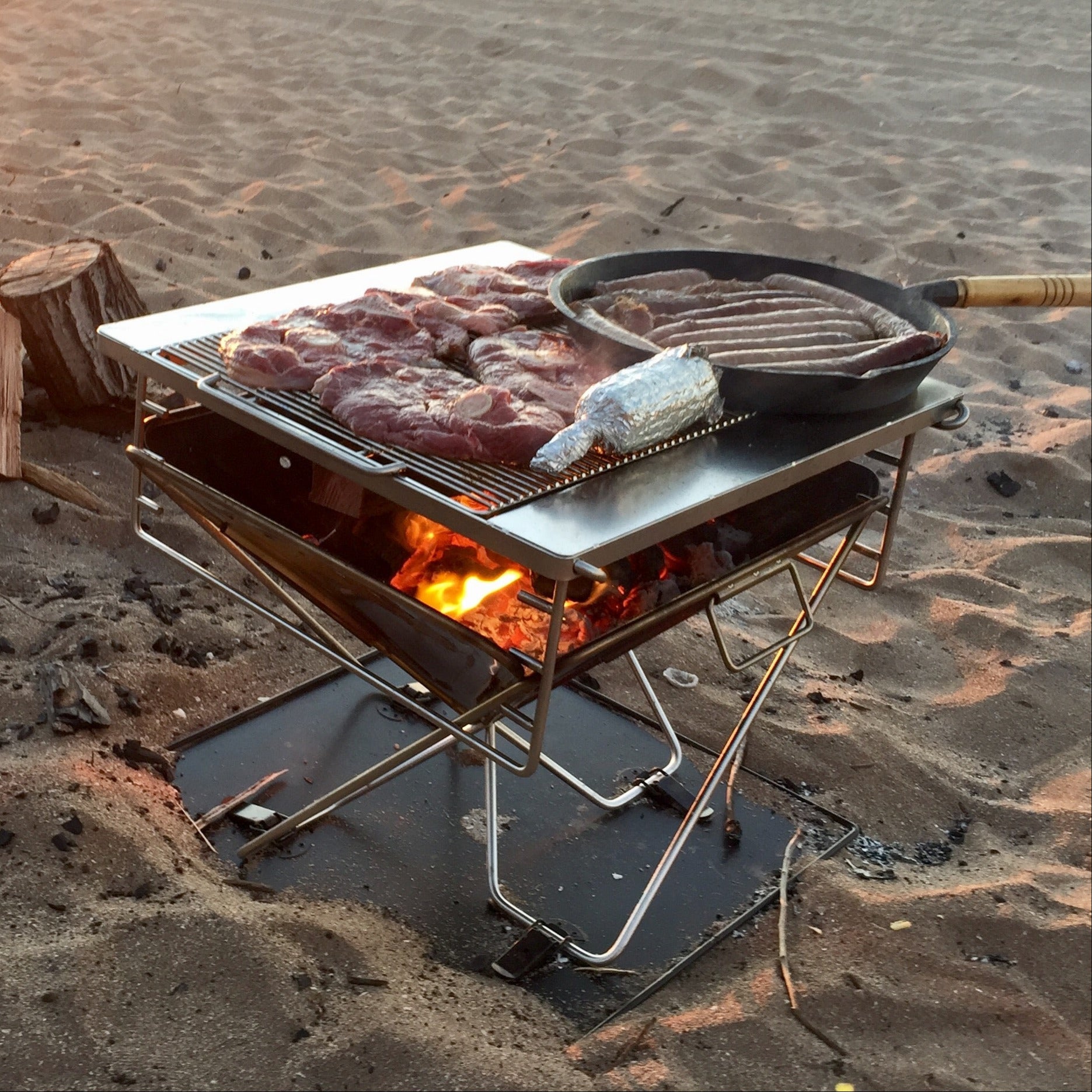Red Roads Fire - Blaze-n-BBQ Fire Pit