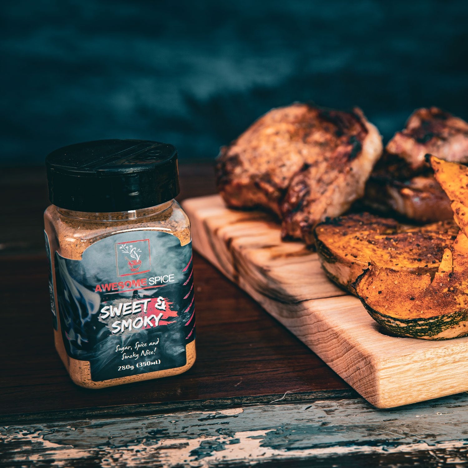Oz Braai Awesome Spice 350ml - Sweet & Smoky
