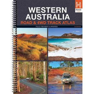 Hema Western Australia Road & 4WD Track Atlas - 3rd Edition