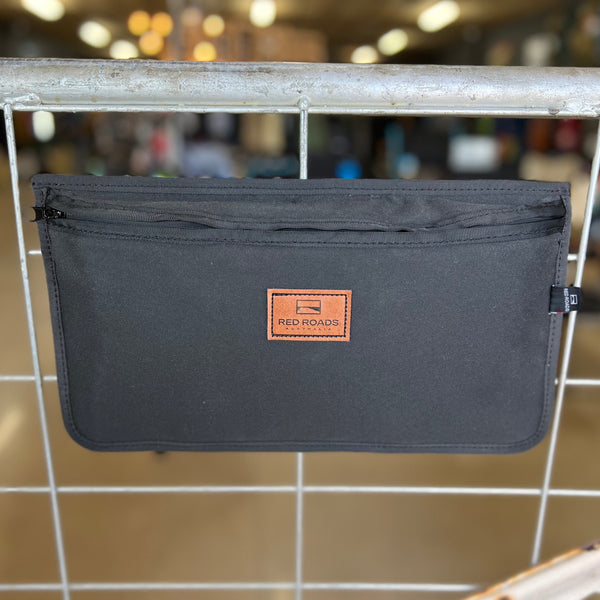 Red Roads Canvas - Zippered Dash Organiser - Made in Australia