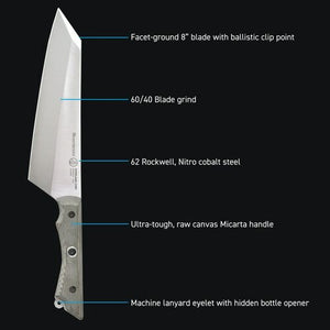 Messermeister Overland Camp Cook's Knife 8 Inch (20.3cm)