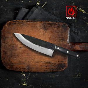 OZ Braai FireChef Handmade Chef's Knife 8" with Sheath