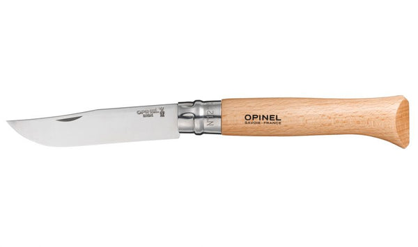 Opinel Traditional #12 S/S 12cm - Beechwood Handle