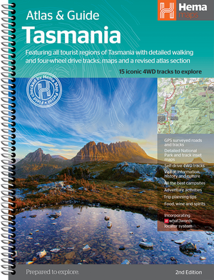 Hema Tasmania Atlas & Guide