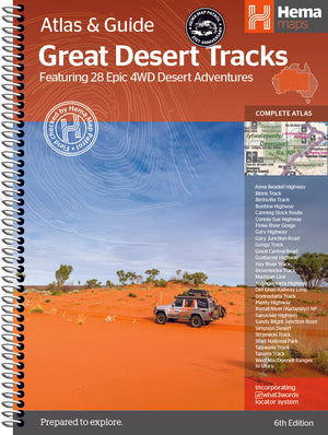 Hema Great Desert Tracks Atlas & Guide - 6th Edition
