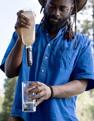 LifeStraw Peak Collapsible Squeeze Bottle