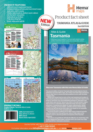 Hema Tasmania Atlas & Guide