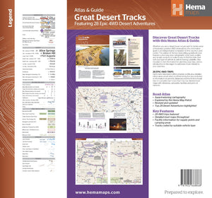 Hema Great Desert Tracks Atlas & Guide - 6th Edition