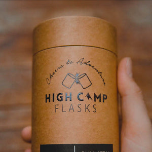 High Camp Flasks Torch Shot Glass 2 Pack & Soft Case