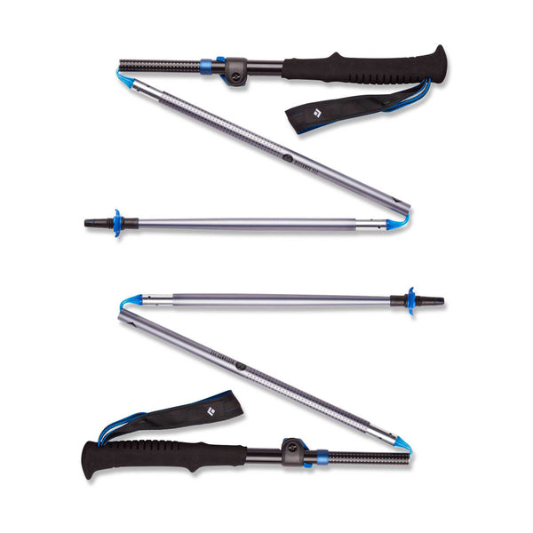 Black Diamond Trekking Poles Pair - Distance FLZ 125cm