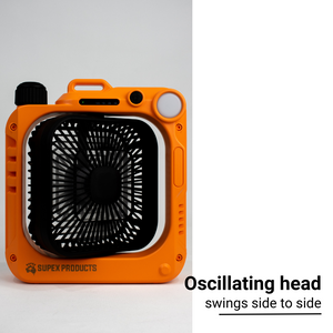 Supex Rechargeable Outdoor Camping Fan