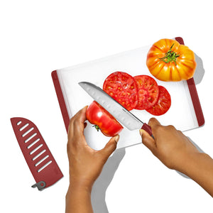 OXO Outdoor Santoku Knife with Locking Sheath - 14cm