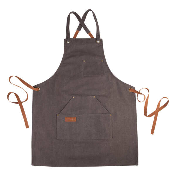 Urban Grill Heavy Duty BBQ Apron Charcoal