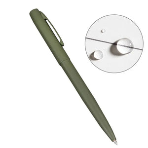 Rite in the Rain - All Weather Metal Clicker Pen w/Clip Refillable -  Black Ink