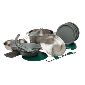Stanley Base Camp Stainless Steel Cookset - 21pce