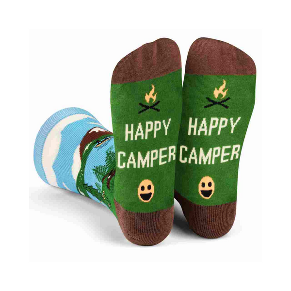 Lavely "Happy Camper" Socks