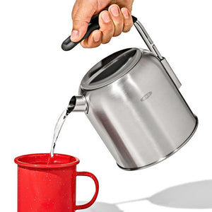 OXO Outdoor Stainless Steel Camp Kettle 1.3L