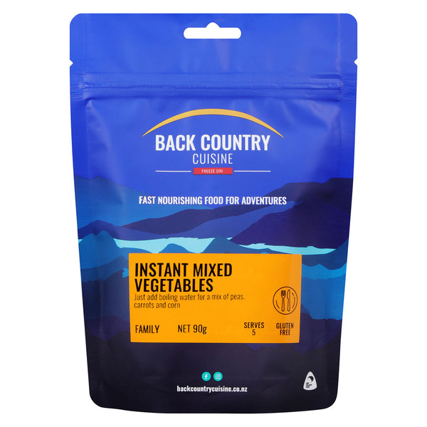 Back Country Cuisine Instant Mixed Vegetables 90g
