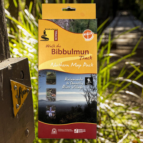Bibbulmun Track Maps - Northern Map Pack 1-4