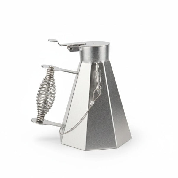 Oz Braai Stainless Steel Camp Billy 1.9L with Carry Bag