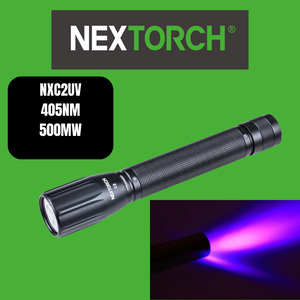 Nextorch C-Series UV Compact Ultraviolet Torch - AA Batteries