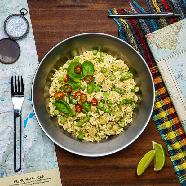 Campers Pantry Green Thai Chicken Curry Expedition Pack
