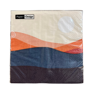 landscape napkins serviettes camping 4wding outdoor luncheon