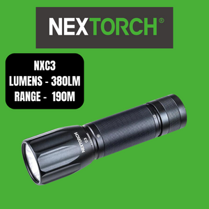 Nextorch C-Series High Performance Torch NXC3 - AAA Batteries