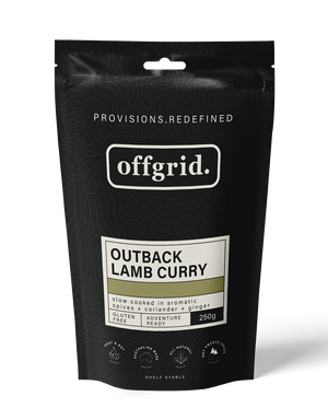 Offgrid Outback Lamb Curry - Heat & Eat Meal 250g