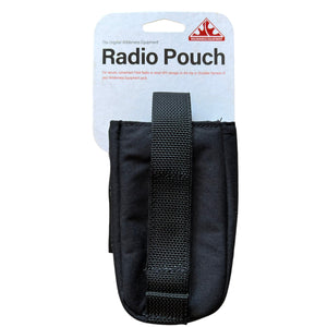 Wilderness Equipment Radio Pouch in Raven.