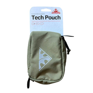 Wilderness Equipment Tech Pouches, showing Small Olive. Perfect for any adventure, camping, 4x4ing, hiking.
