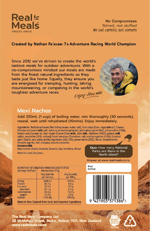 Real Meals Mexi Nachos 120g