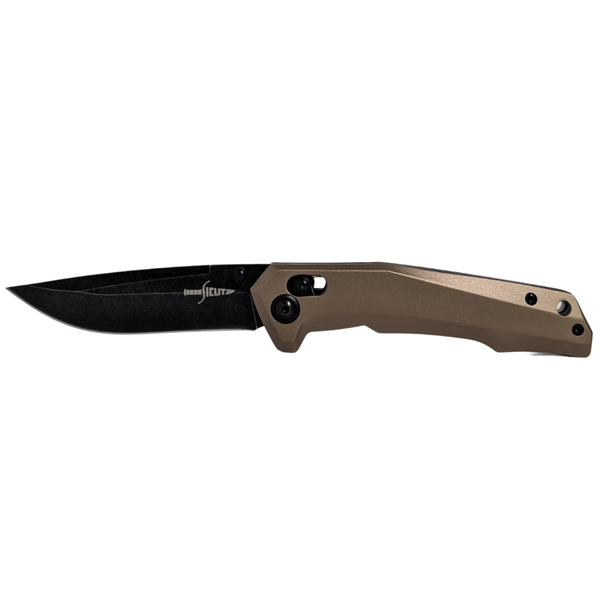Sicut EDC Axis Lock Folding Knife 4.5" - Tan