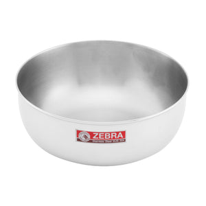 Zebra Stainless Steel Round Bowl 14cm