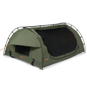 Crashpad Double Swag Forest Green Colour 1500mm W x 2150mm L x 800mm H