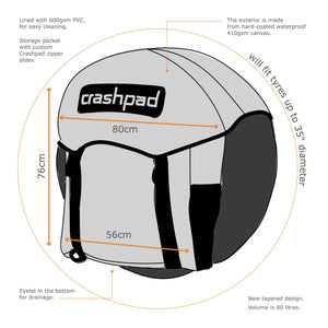 Crashpad Wheelbag - Storm V2