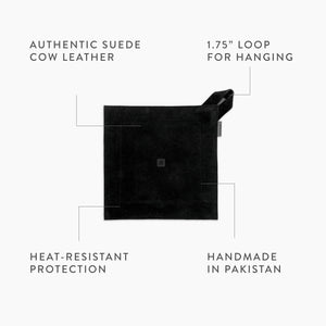 Barebones Leather Hot Pad Black