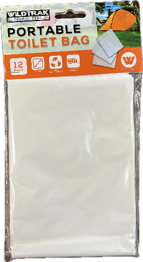 Wildtrak Portable Toilet Bag 12 Pack 58x48cm