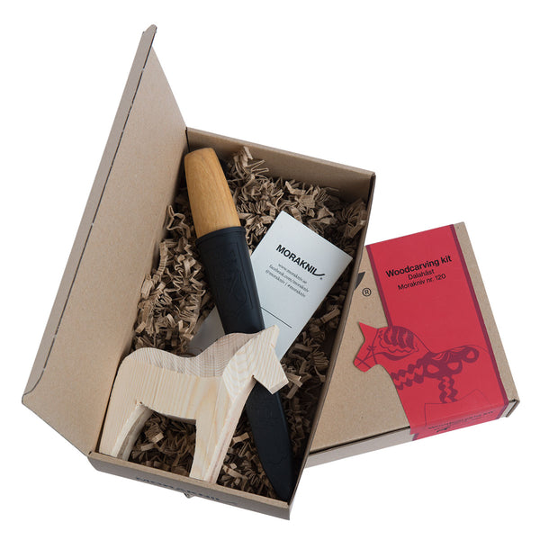 Morakniv Woodcarving Kit Dala Horse / Box