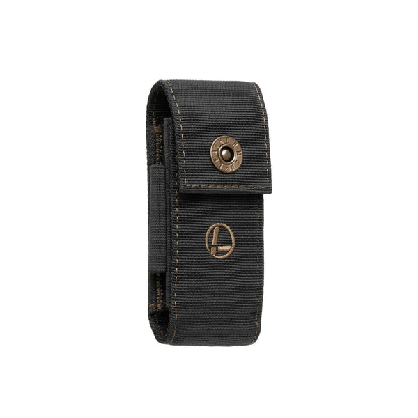 Leatherman Nylon Button Sheath Blk/Brze with Pockets Large