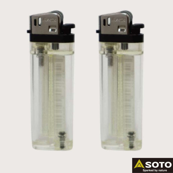Soto Refillable Lighter For Soto Pocket Torch (2 pack)