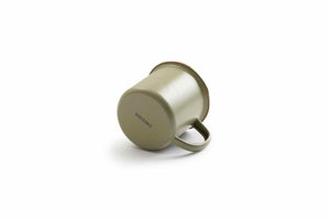 Barebones Enamel Two Tone Mug Set -Olive Drab (Set of 2)