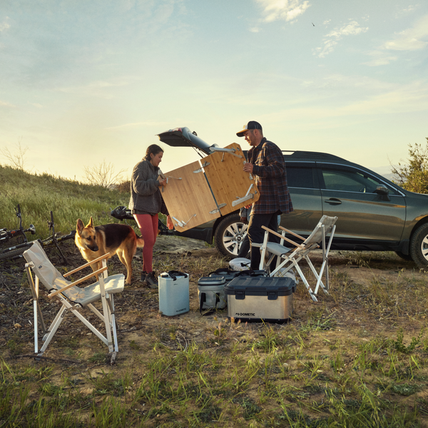 Dometic GO Bamboo Compact Camp Table - Go Camping & Overlanding