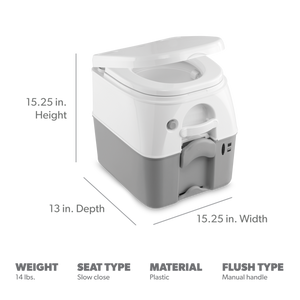 Dometic 976 Portable Toilet 18.9L
