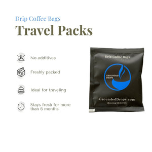 Grounded Drops Coffee Drip Bags - Travel Bags