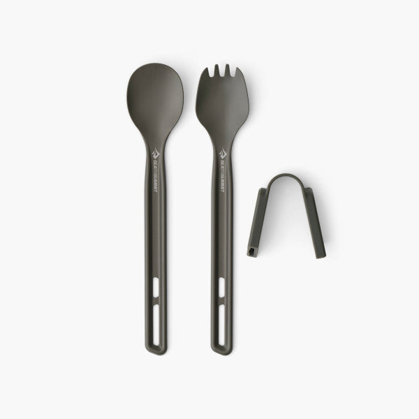 Sea to Summit Frontier UL Cutlery Set (2pce) Long Handle Spoon & Spork